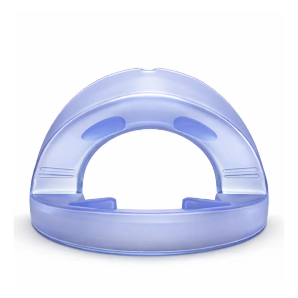 Ronix dispositivo antirronquidos transparente azul – dilatador nasal mandibular para dejar de roncar